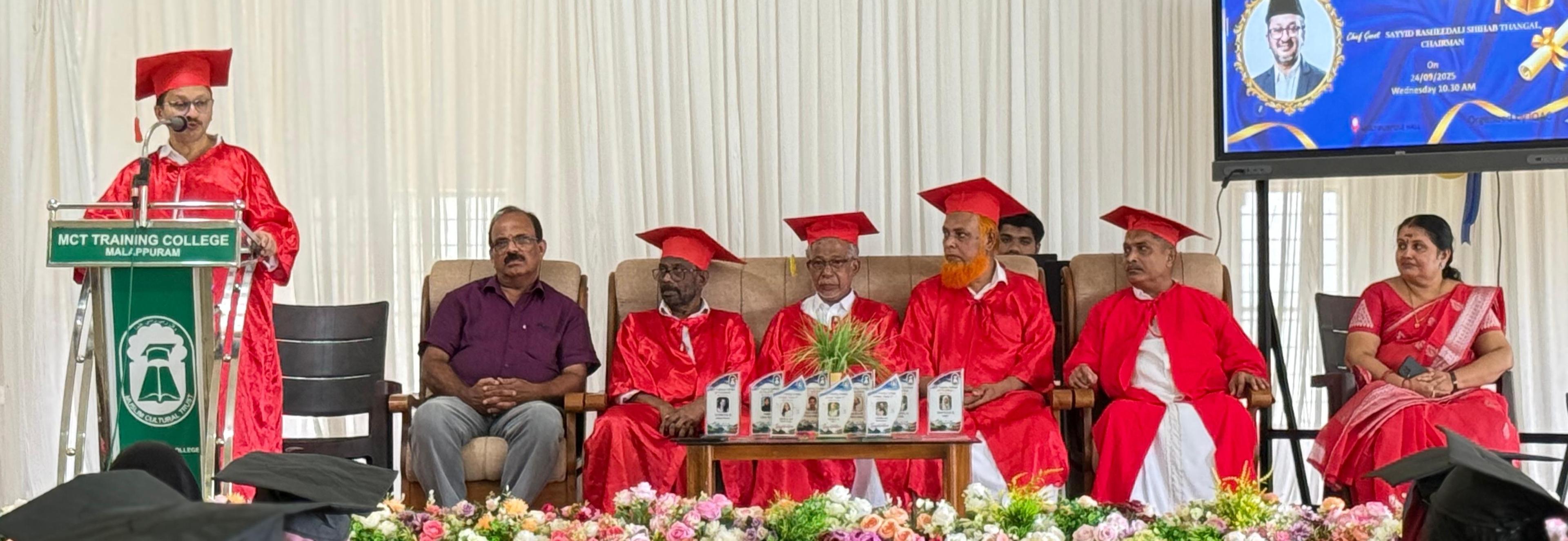 Convocation ceremony B.Ed. 2023-'25